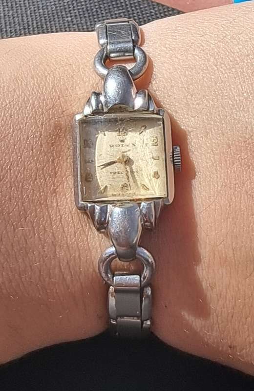 Rare Collectable Watches GENUINE ROLEX Precision Ladies Watch Stainless Steel. was sold for 1 049.00 on 5 Sep at 21 16 by Gold and diamond inc in Vanderbijlpark ID 623138169