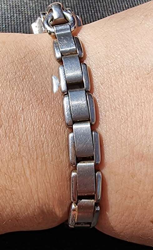 GENUINE "ROLEX" Precision Ladies Watch Stainless Steel.