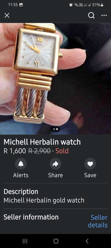 Michel Herbelin Ladies Watch