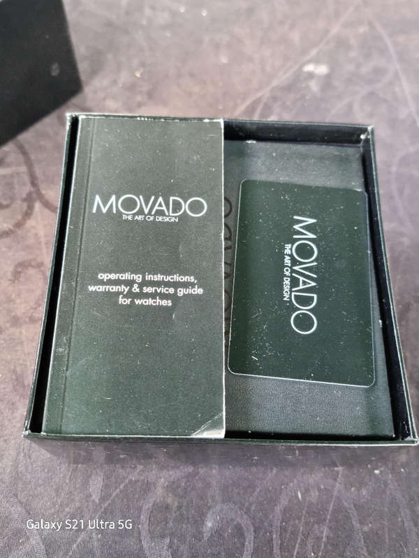Movado Series 800 Mens Watch