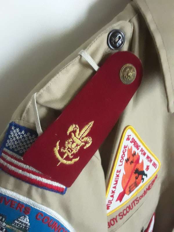 Original Boy Scouts of America shirt 1991/1993 Order of the arrow and the scout annual book combo