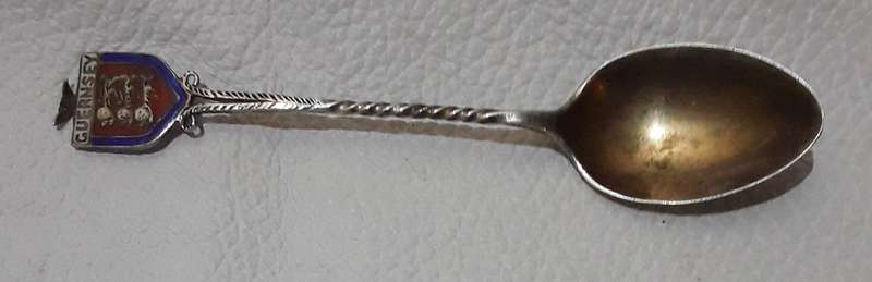 2 X .925 Silver spoons lot 19.4 gr