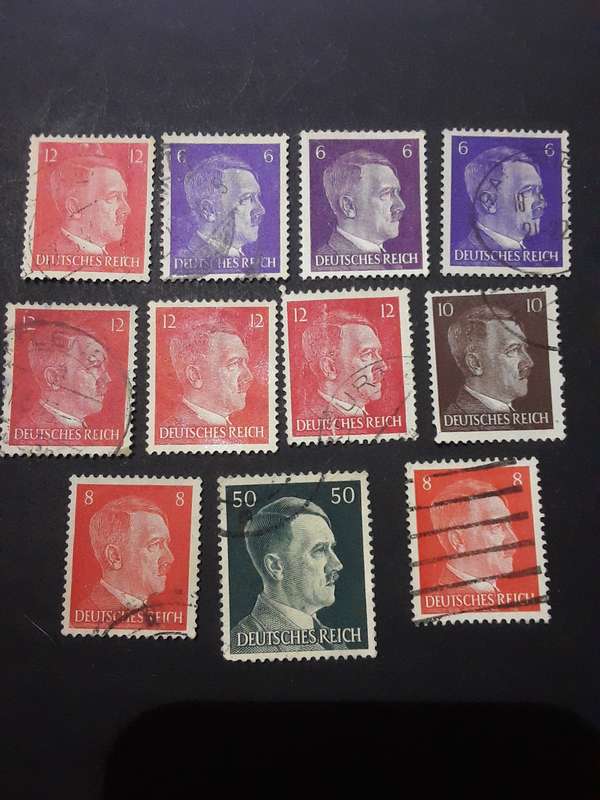 1941 Germany stamp lot (11)