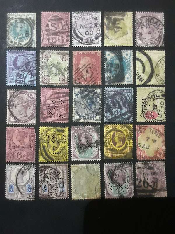 Great Britain Bulk stamp lot old