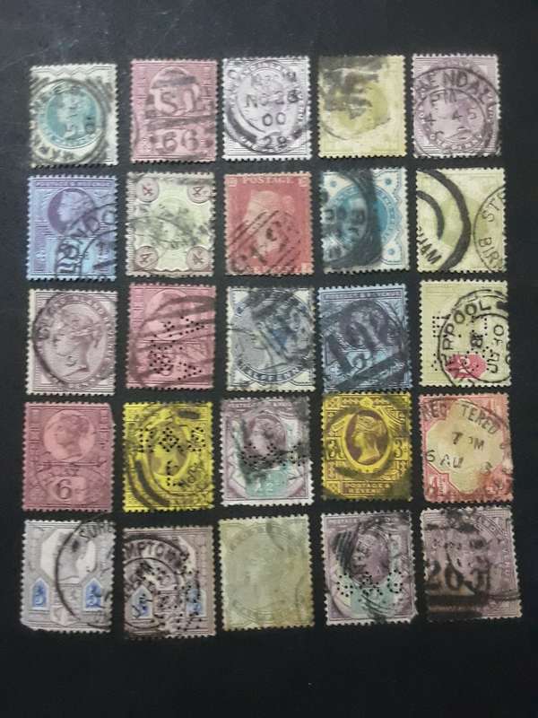 Great Britain Bulk stamp lot old