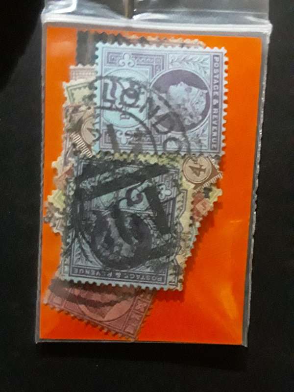 Great Britain Bulk stamp lot old