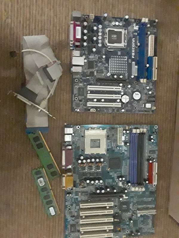 P.C. motherboard for spares or repair lot 1