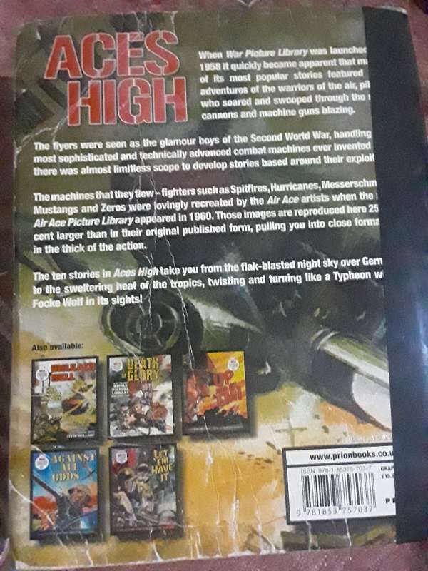 Aces high War comic book
