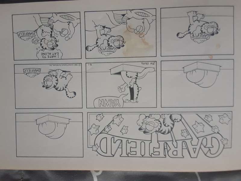 Garfield special delivery cartoon book