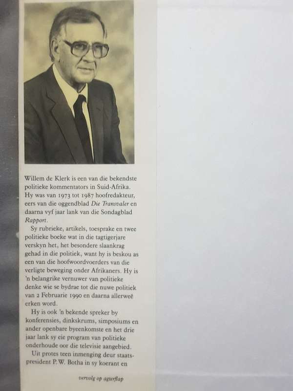 FW de Klerk Die man en sy tyd