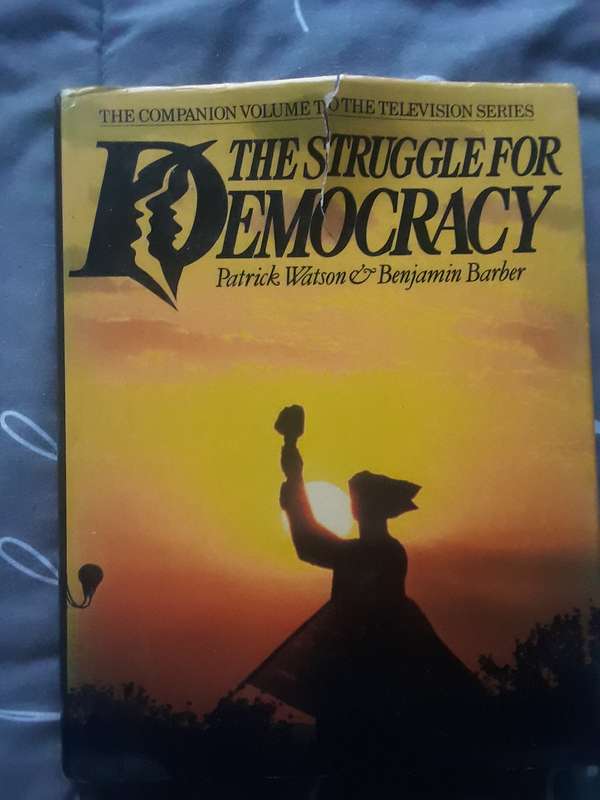 The struggle for democracy Hardcover book