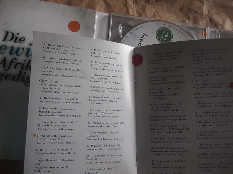 Die gewildste Afrikaanse gedigte cd set (3)