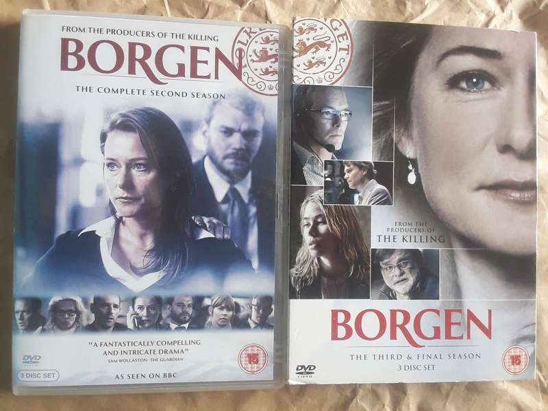 Borgen season 2 & 3 dvd set