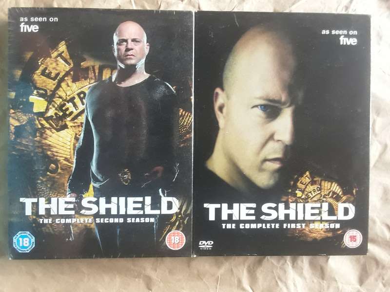 The Shield Season 1 & 2 dvd lot