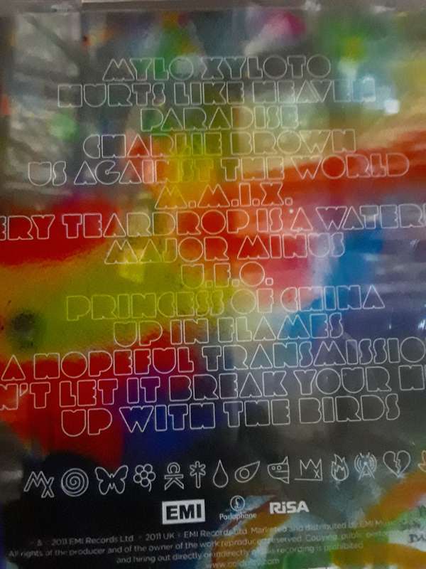 Mylo Xyloto music cd