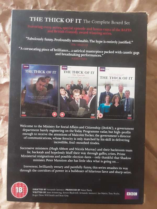 The Thick of It. Complete boxed set
