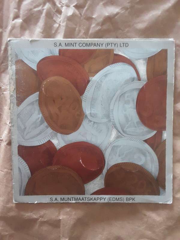 Pattern coin set of South Africa
