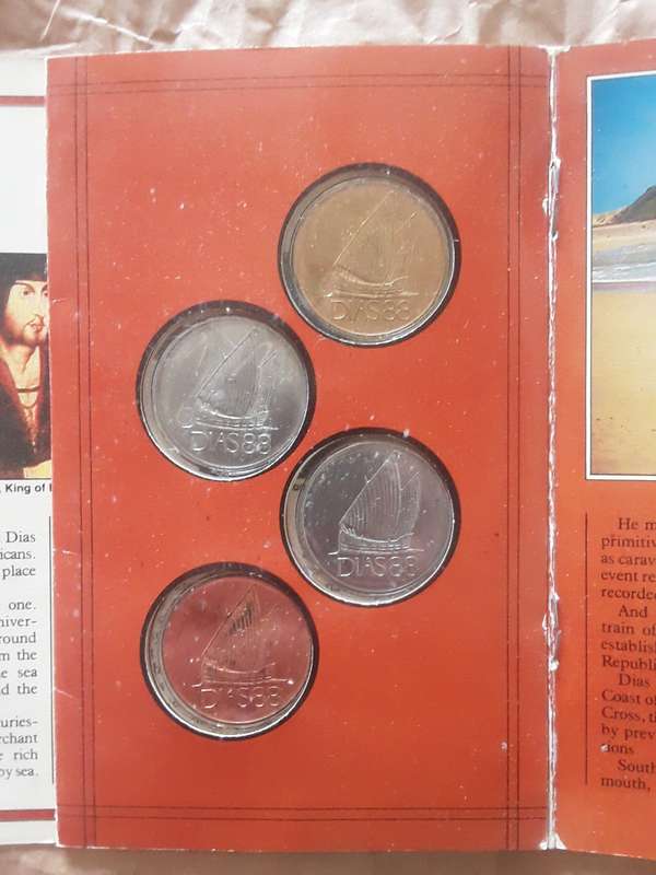 1988 Dias coin set