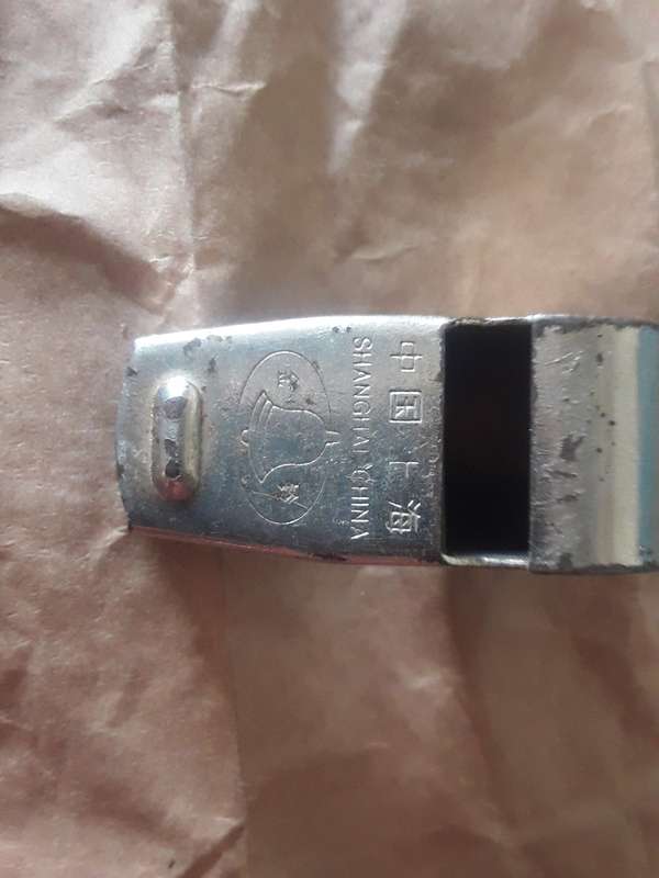 Old Chinese made whistle