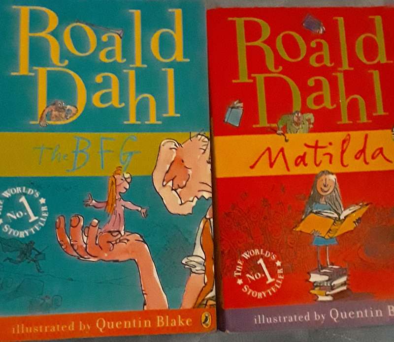 Roald Dahl Matilda and the BFG book combo