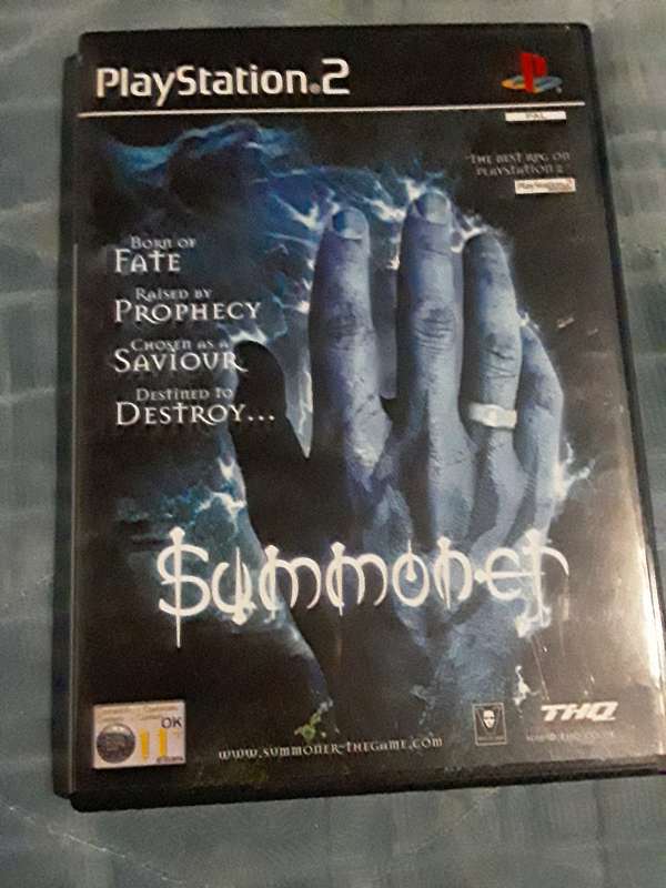 The summoner ps 2 game + booklet