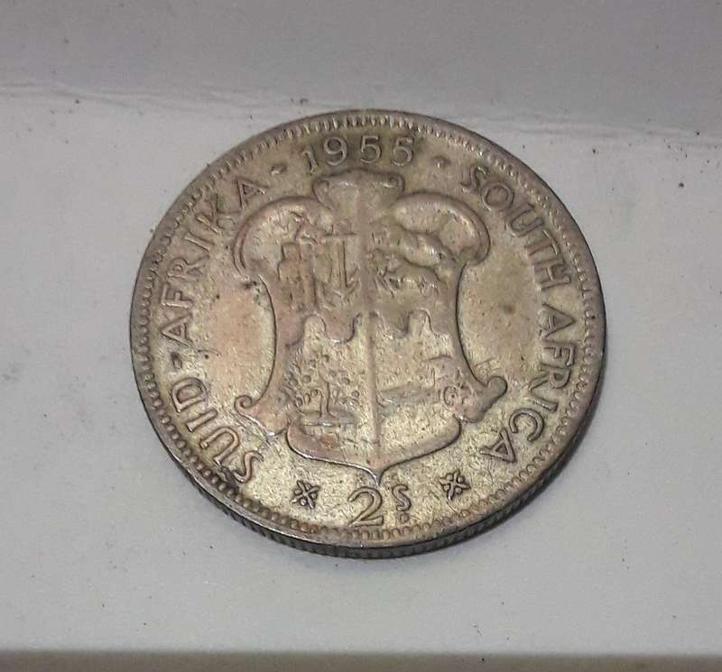3 X Old S.A. Silver coins