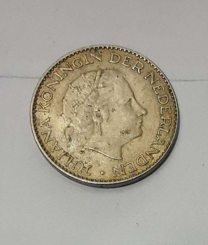 1956 Netherlands Silver Gulden