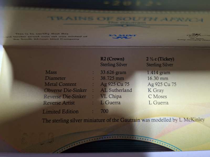 2012 Trains of South Africa - Gautrain