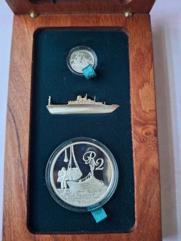 2010 TICKEY & CROWN SILVER COIN SERIES - MARITIME HISTORY OF SOUTH AFRICA