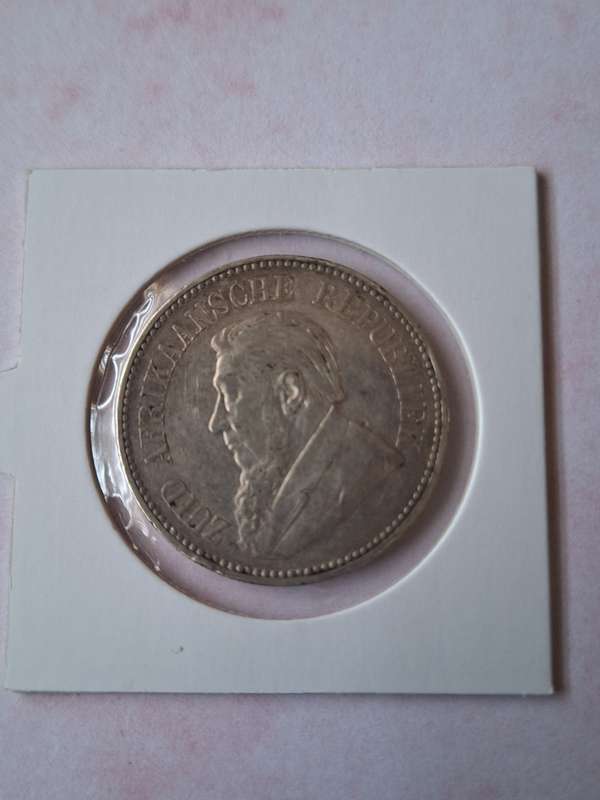 Z.A.R 1896 2 1/2 SHILLINGS