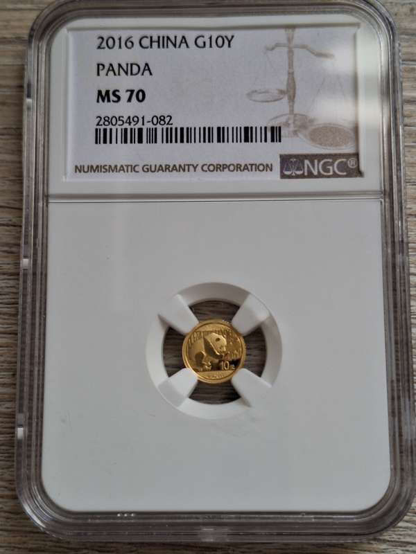 2016 GOLD CHINA 10Y