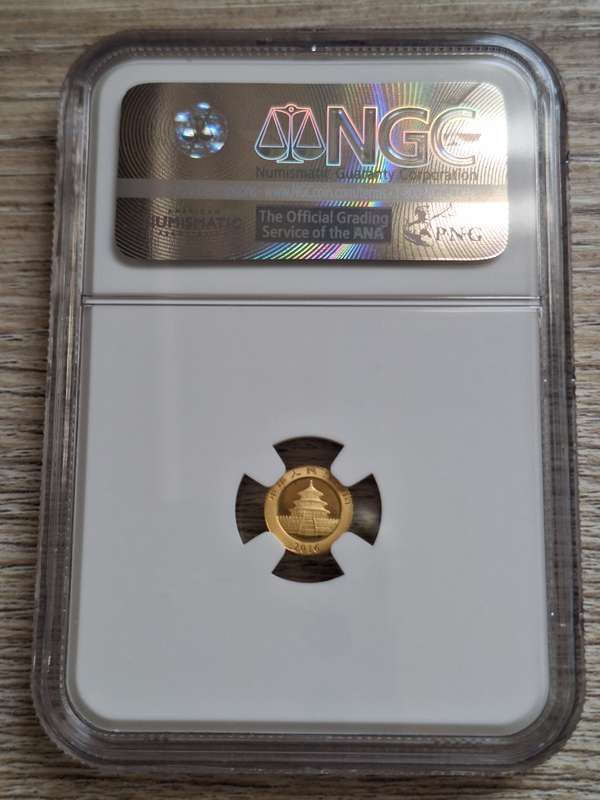 2016 GOLD CHINA 10Y