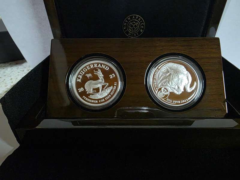 BIG 5 SERIES 2 SILVER SETS - COMPLETE
