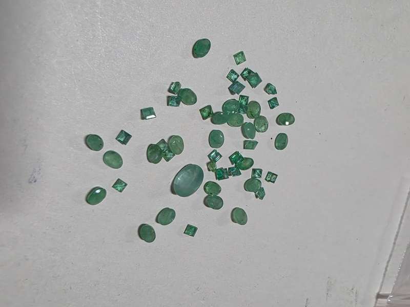 Natural Earth Mined Beryl Emeralds - 8.57cts Parcel