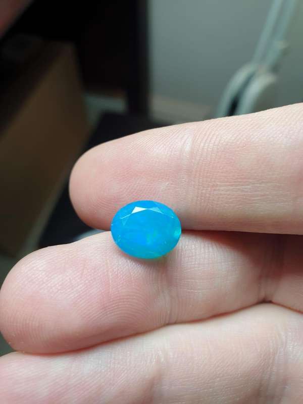 Natural Earth Mined Blue Opal - 2.14cts