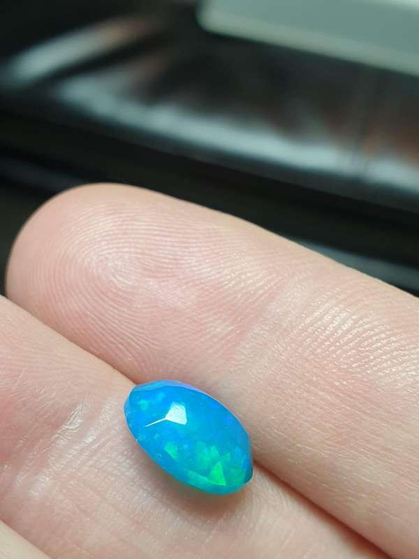 Natural Earth Mined Blue Opal - 2.14cts