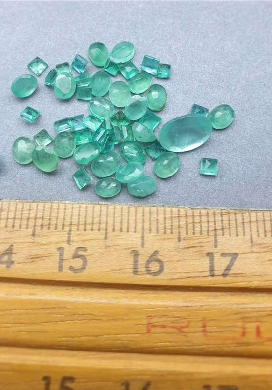 Natural Earth Mined Beryl Emeralds - 8.57cts Parcel