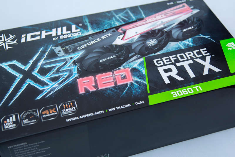 Inno3D iChill RTX 3060ti 8GB Red