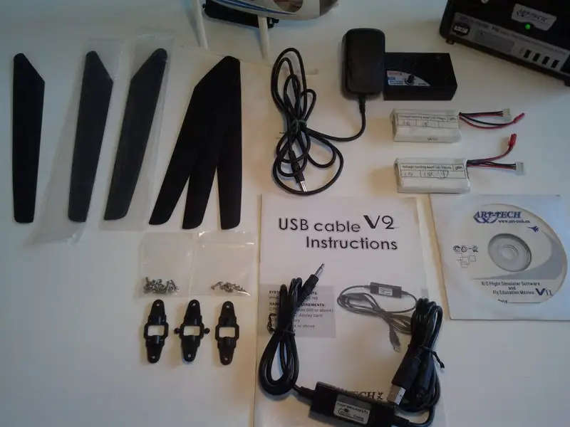 Art-Tech MD500 RC Helicopter | FM Transmitter | Batteries | Blades & Spares
