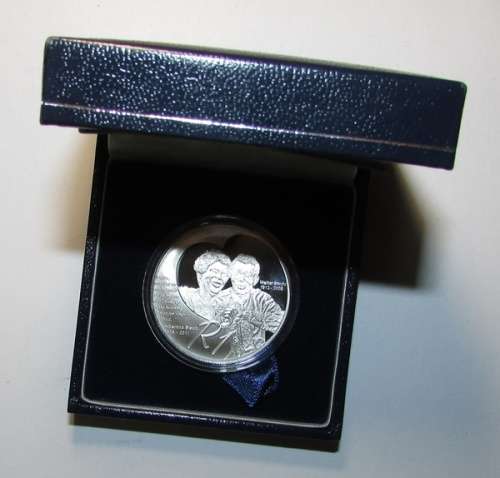 2012 Silver Proof R1 - WALTER AND ALBERTINA SISULU