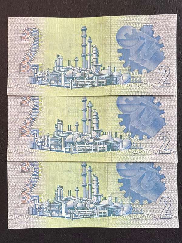 GPC de Kock RARE WW series R2 Replacement Notes - 3 uncirculated notes available
