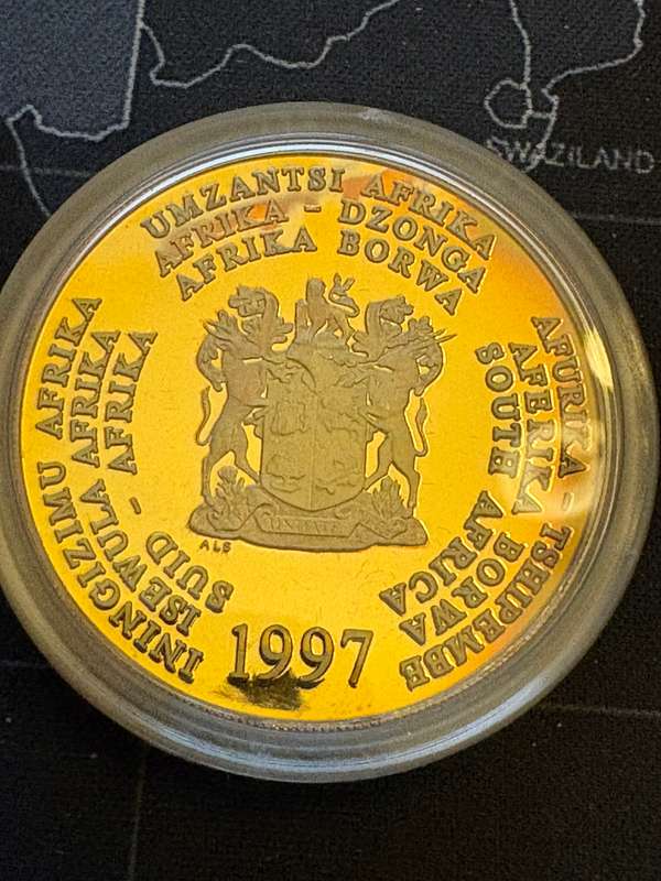 1997 Silver R2 *** SEAHORSE *** bargain price *** golden toning