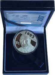 De Klerk *** Silver R1 **** Nobel series 2007 *** Proof