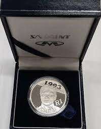 Nelson Mandela *** Silver R1 **** Nobel series 2007