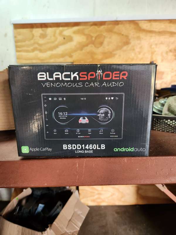 BLACKSPIDER ANDROID AUTO 7" BSDD1460LB - INCLUDES TRIM & WIRING LOOM FOR E90 - PLUG AN PLAY