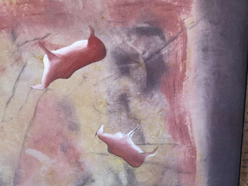 Beautiful original Rock art painting