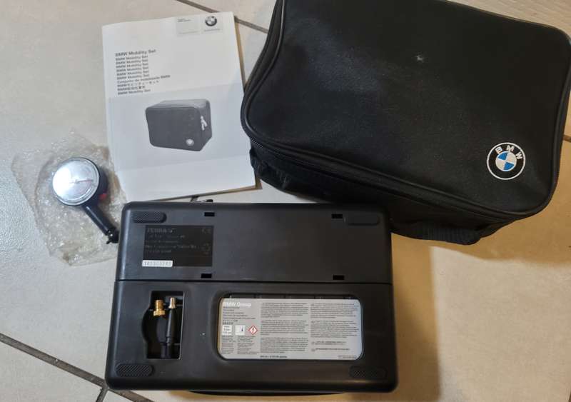 Bmw Tyre Repair complete Mobility compressor Kit