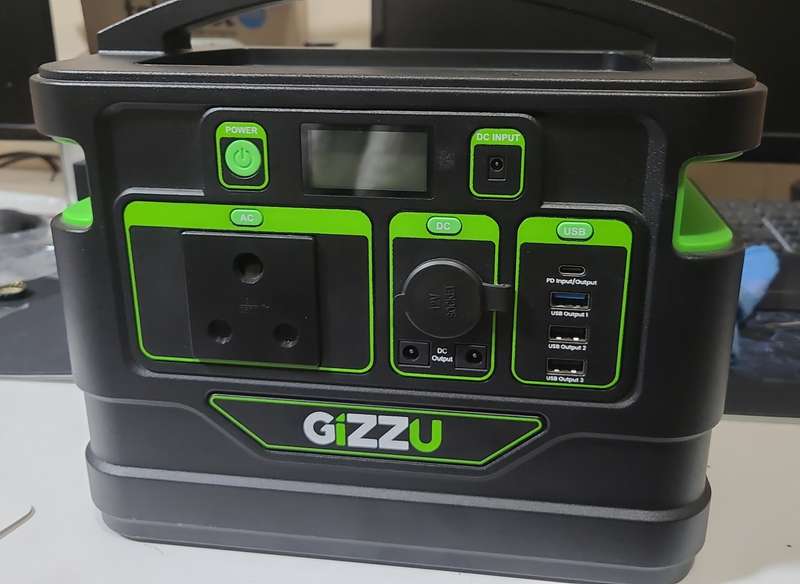 Gizzu 500w Portable Power station