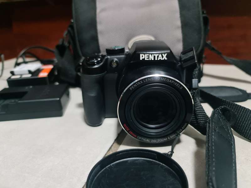Pentax x70 Camera with accessories