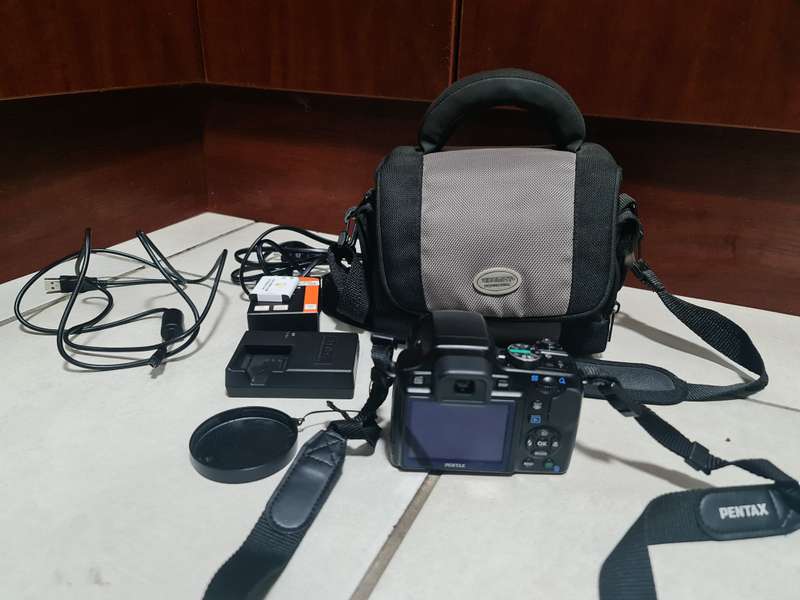 Pentax x70 Camera with accessories